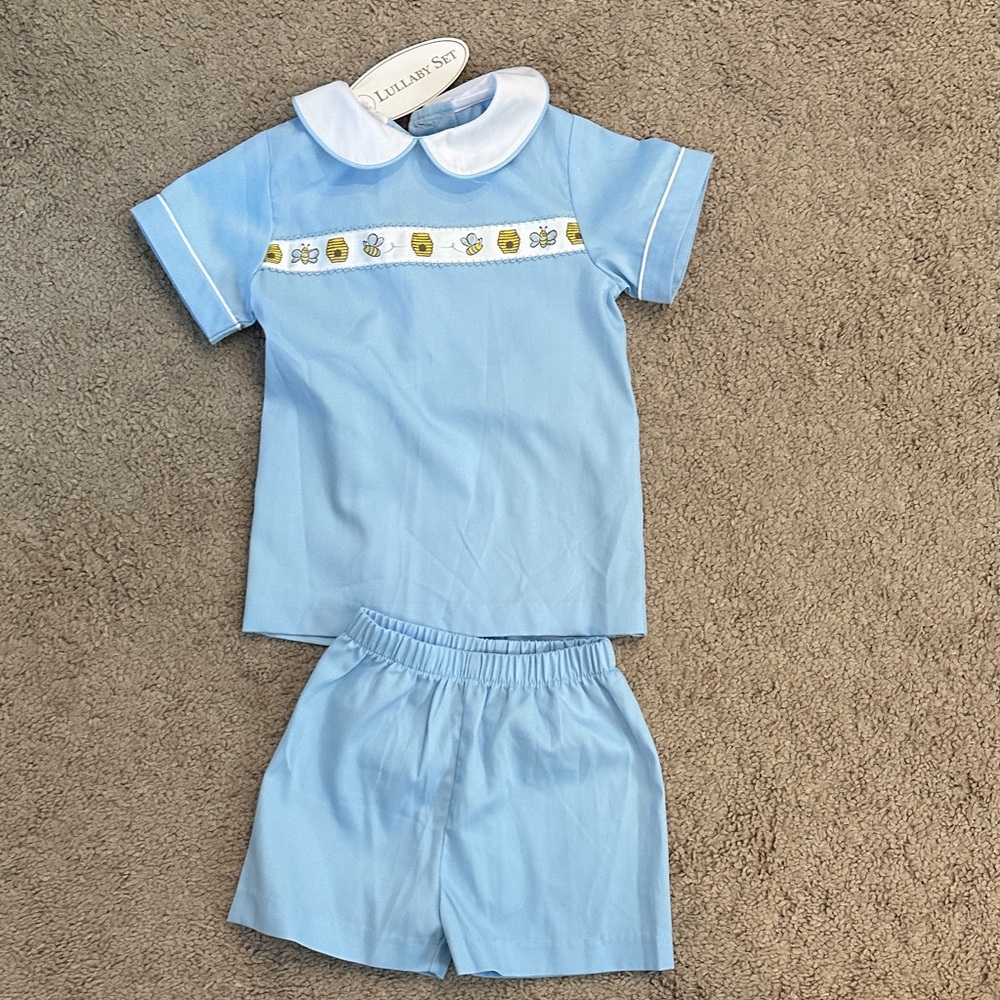 Lullaby Set Blue Matching Set 4T NWT